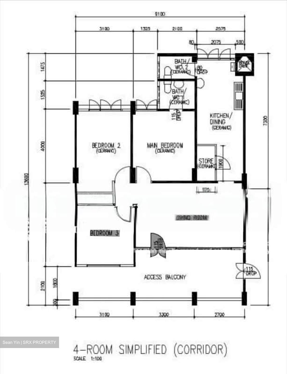 Blk 425 Yishun Avenue 11 (Yishun), HDB 4 Rooms #576516781